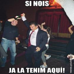 SI NOIS JA LA TENIM AQUÍ!