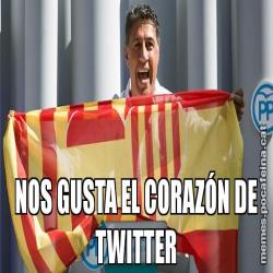 NOS GUSTA EL CORAZÓN DE TWITTER