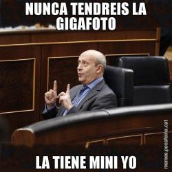 NUNCA TENDREIS LA GIGAFOTO LA TIENE MINI YO