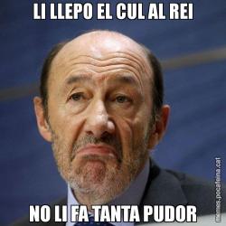 LI LLEPO EL CUL AL REI NO LI FA TANTA PUDOR