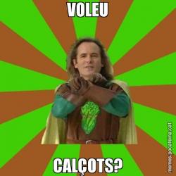 VOLEU CALÇOTS?