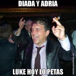 DIADA Y ADRIA LUKE HOY LO PETAS