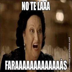 NO TE LAAA FARAAAAAAAAAAAAÀS