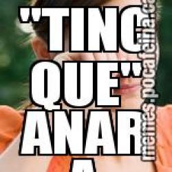 "TINC QUE" ANAR A COMPRAR
