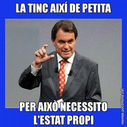 LA TINC AIXÍ DE PETITA PER AIXÒ NECESSITO L'ESTAT PROPI