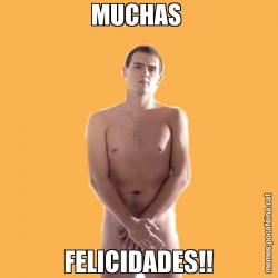 MUCHAS  FELICIDADES!!
