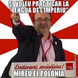 SI VOLEU PRACTICAR LA "LENGUA DE L'IMPERIU" MIREU EL POLÒNIA