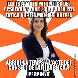 ELS ESCAMOTS PATRIÒTICS DEL PPSOEVOC'S FAN EL QUE PODEN PER EVITAR QUE ELS MALEÏTS INDEPES ARRIBIN A TEMPS A L'ACTE DEL CONSELL DE LA REPÚBLICA A PERPINYÀ