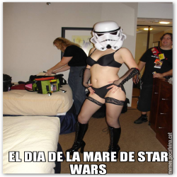 EL DIA DE LA MARE DE STAR WARS