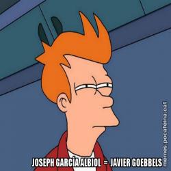 JOSEPH GARCÍA ALBIOL  =  JAVIER GOEBBELS