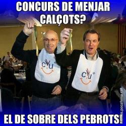 CONCURS DE MENJAR CALÇOTS? EL DE SOBRE DELS PEBROTS!
