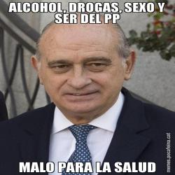 ALCOHOL, DROGAS, SEXO Y SER DEL PP MALO PARA LA SALUD