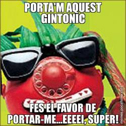 PORTA'M AQUEST GINTONIC FES EL FAVOR DE PORTAR-ME...EEEEI, SUPER!