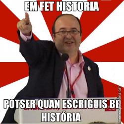 EM FET HISTORIA POTSER QUAN ESCRIGUIS BÉ HISTÓRIA