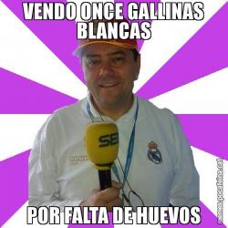 VENDO ONCE GALLINAS BLANCAS POR FALTA DE HUEVOS