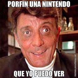 PORFIN UNA NINTENDO QUE YO PUEDO VER