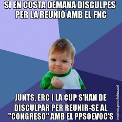 SI EN COSTA DEMANA DISCULPES  PER LA REUNIÓ AMB EL FNC JUNTS, ERC I LA CUP S'HAN DE DISCULPAR PER REUNIR-SE AL "CONGRESO" AMB EL PPSOEVOC'S