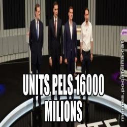 UNITS PELS 16000 MILIONS