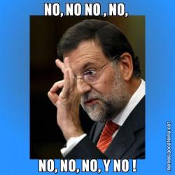 NO, NO NO , NO,  NO, NO, NO, Y NO !