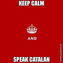 KEEP CALM SPEAK CATALAN