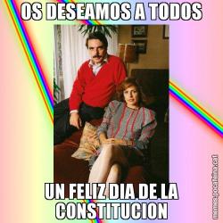 OS DESEAMOS A TODOS UN FELIZ DIA DE LA CONSTITUCION
