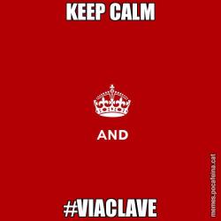 KEEP CALM #VIACLAVE