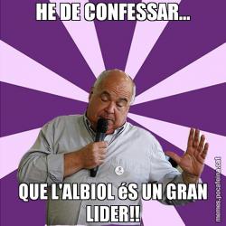 HE DE CONFESSAR... QUE L'ALBIOL éS UN GRAN LIDER!!