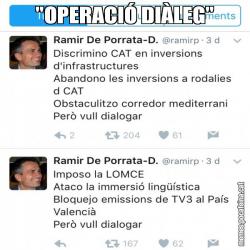"OPERACIÓ DIÀLEG"
