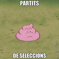 PARTITS DE SELECCIONS