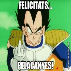 FELICITATS... PELACANYES!