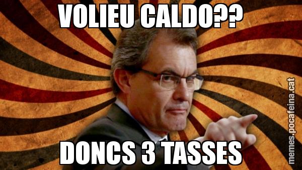 VOLIEU CALDO?? DONCS 3 TASSES