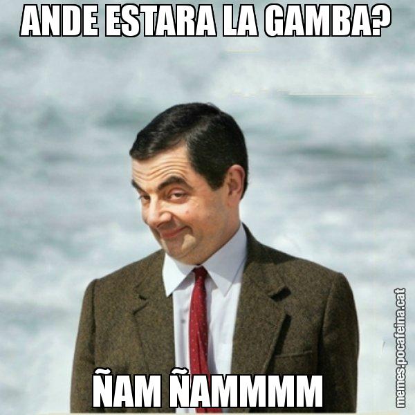 ANDE ESTARA LA GAMBA? ÑAM ÑAMMMM - Mr. Bean