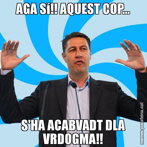 AGA Sí!! AQUEST COP... S'HA ACABVADT DLA VRDOGMA!! - Xavier García Albiol - 27S