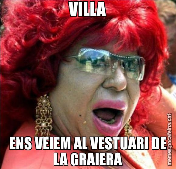 VILLA ENS VEIEM AL VESTUARI DE LA GRAIERA