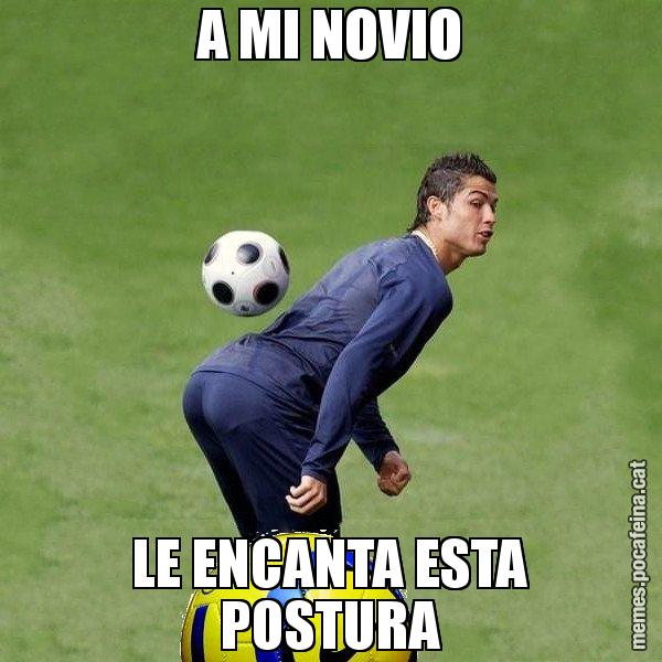 A MI NOVIO LE ENCANTA ESTA POSTURA - Cristiano Ronaldo