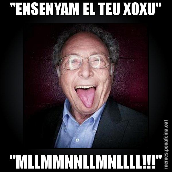 "ENSENYAM EL TEU XOXU" "MLLMMNNLLMNLLLL!!!" - Punset llengua