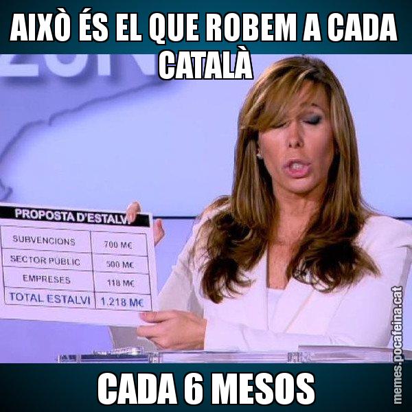 AIXÒ ÉS EL QUE ROBEM A CADA CATALÀ CADA 6 MESOS - Alícia Paper i Suma