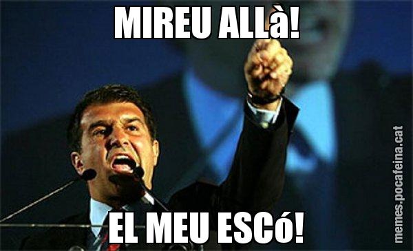 MIREU ALLà! EL MEU ESCó! - Laporta al loro!