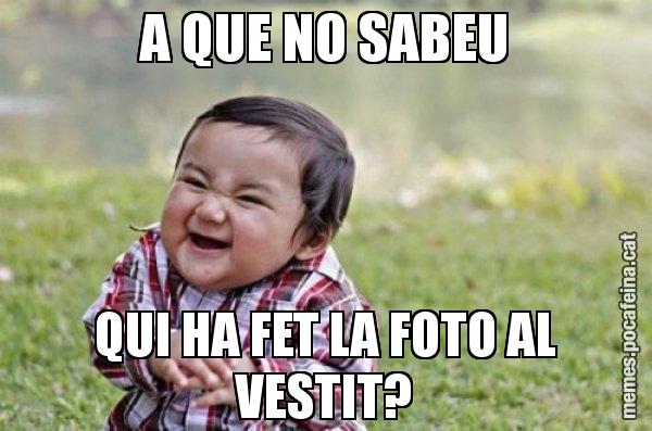 A QUE NO SABEU QUI HA FET LA FOTO AL VESTIT? - El diabòlic nen asiàtic