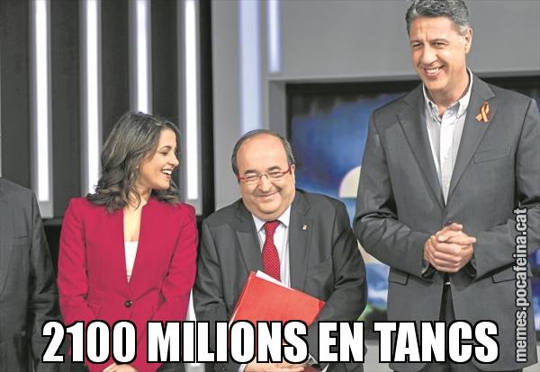 2100 MILIONS EN TANCS