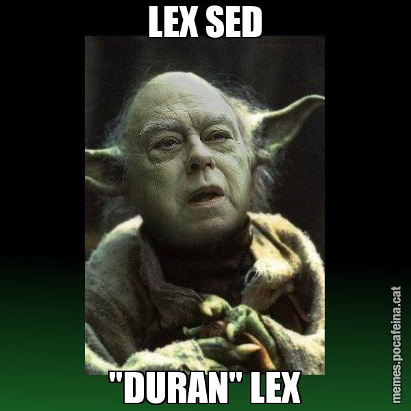 LEX SED "DURAN" LEX - Yodi Pujol