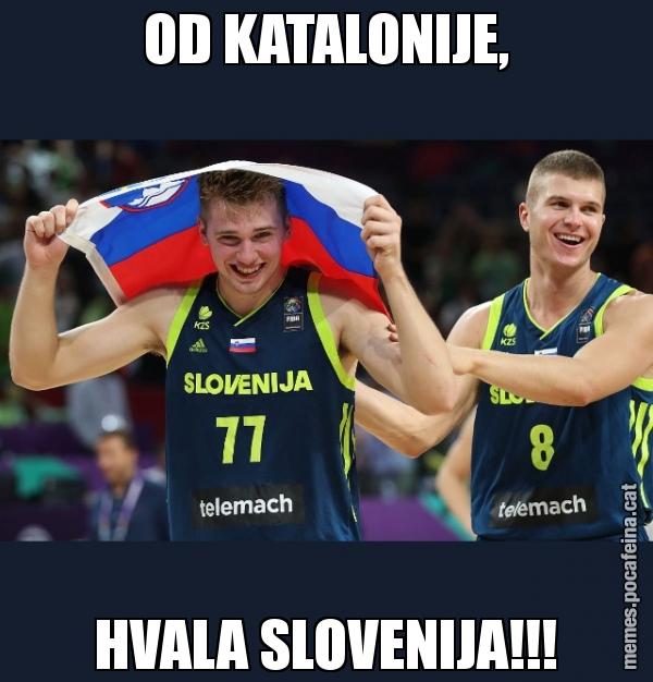 OD KATALONIJE, HVALA SLOVENIJA!!!