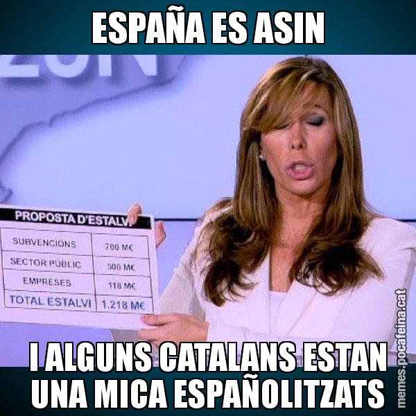 ESPAÑA ES ASIN I ALGUNS CATALANS ESTAN UNA MICA ESPAÑOLITZATS - Alícia Paper i Suma