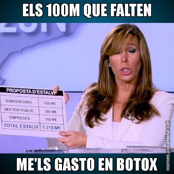 ELS 100M QUE FALTEN ME'LS GASTO EN BOTOX - Alícia Paper i Suma