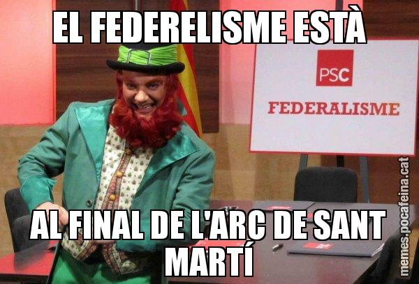EL FEDERELISME ESTÀ AL FINAL DE L'ARC DE SANT MARTÍ - Follet del federalisme