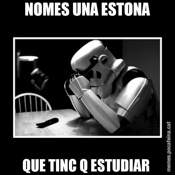 NOMES UNA ESTONA QUE TINC Q ESTUDIAR - Sad Trooper