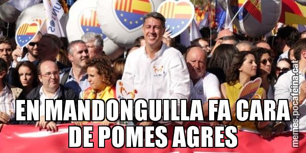 EN MANDONGUILLA FA CARA DE POMES AGRES
