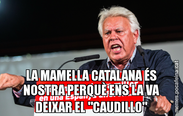 LA MAMELLA CATALANA ÉS NOSTRA PERQUÈ ENS LA VA DEIXAR EL "CAUDILLO"