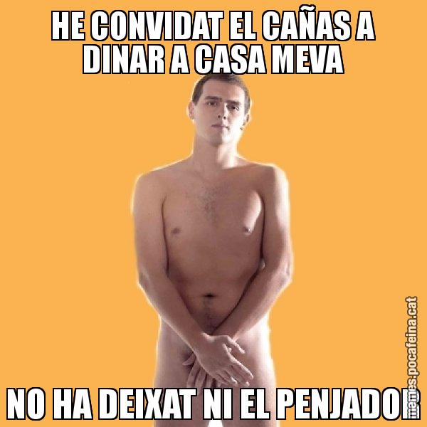 HE CONVIDAT EL CAÑAS A DINAR A CASA MEVA NO HA DEIXAT NI EL PENJADOR - Albert Rivera