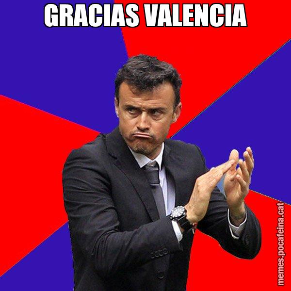 GRACIAS VALENCIA - Luís Enrique